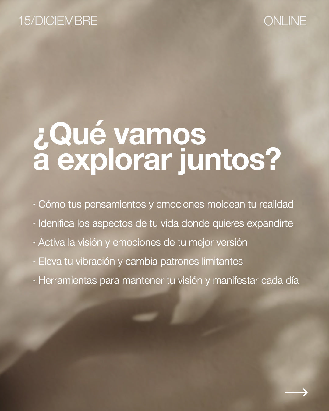 Taller Online: Cierra el año, Crea tu 2025